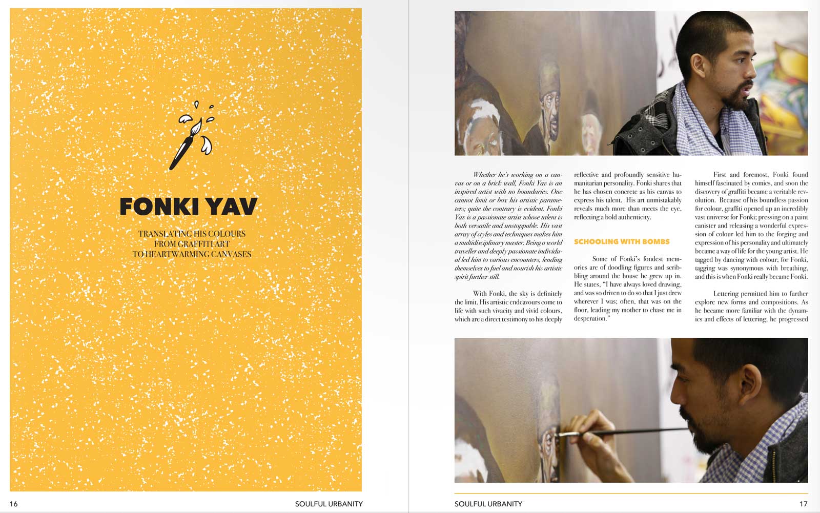 Decompoz Magazine. Online magazine FONKi p.16-19